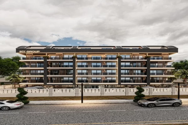 Elegant Turnkey Affordable Apartments for sale in Alanya from Project