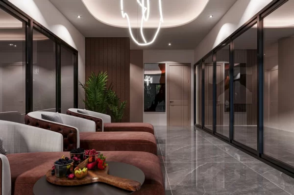 Elegant Turnkey Affordable Apartments for sale in Alanya from Project