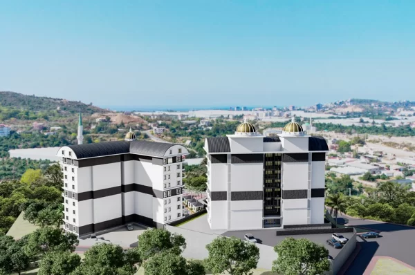 Lüks Yaşam : Alanya Demirtaş'ta Muhteşem 1+1 Daireler ve 2+1 Penthouselar