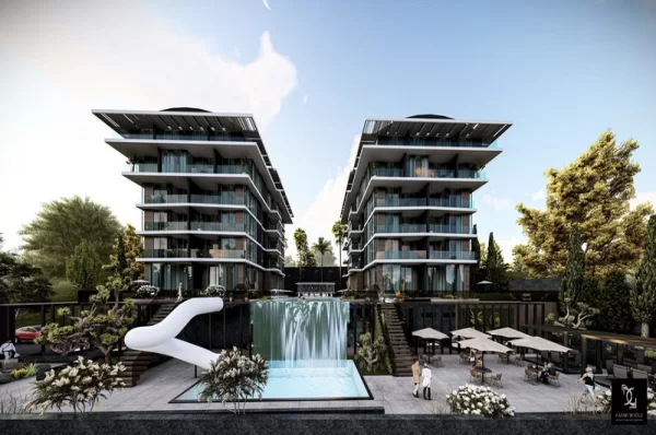 Majestic Twin Block Luxury Property Project in Alanya, Cleopatra