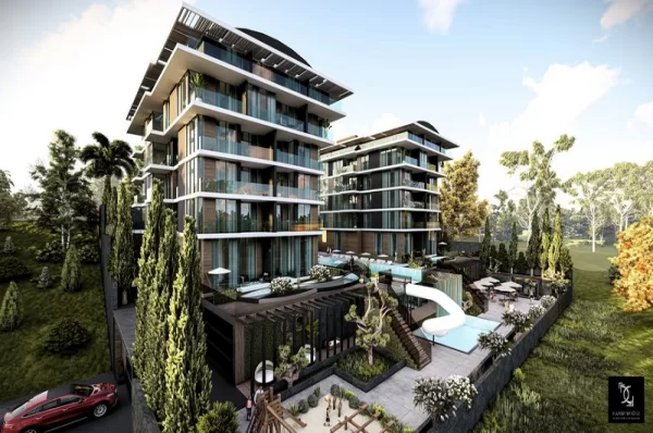 Majestic Twin Block Luxury Property Project in Alanya, Cleopatra