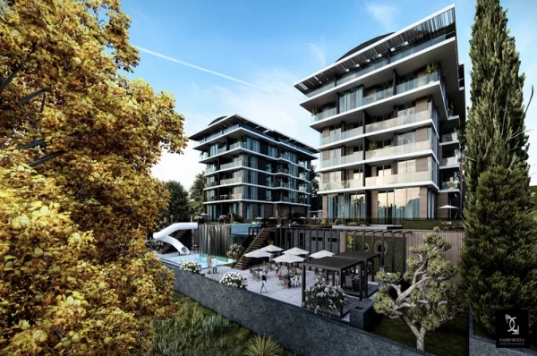 Majestic Twin Block Luxury Property Project in Alanya, Cleopatra