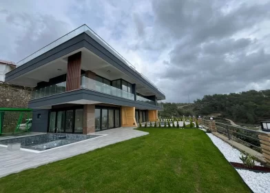 New Construction Villa with Private Pool in İncekum, Alanya