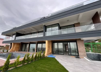 New Construction Villa with Private Pool in İncekum, Alanya