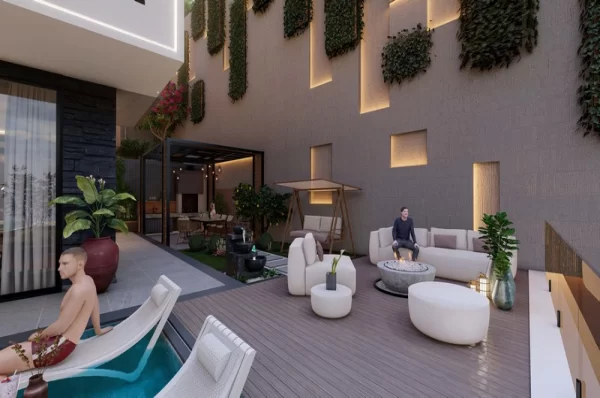 Alanya Tepe Mahallesi'nde Muhteşem Deniz Manzaralı Satılık 3+1 Villa