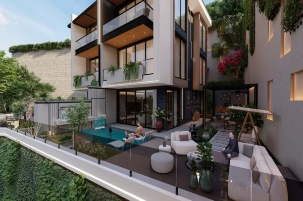 Alanya Tepe Mahallesi'nde Muhteşem Deniz Manzaralı Satılık 3+1 Villa