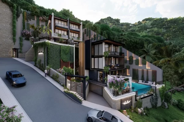 Alanya Tepe Mahallesi'nde Muhteşem Deniz Manzaralı Satılık 3+1 Villa