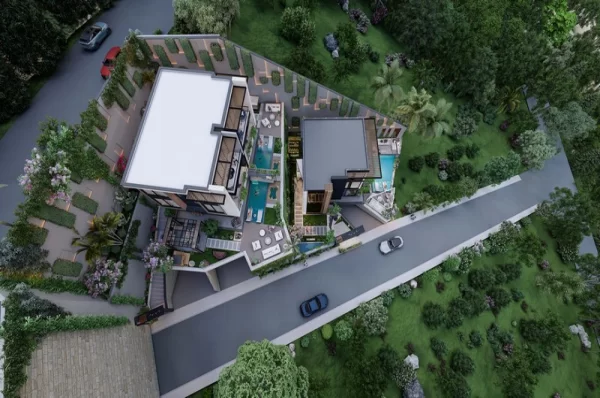 Alanya Tepe Mahallesi'nde Muhteşem Deniz Manzaralı Satılık 3+1 Villa