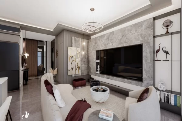 Alanya Tepe Mahallesi'nde Muhteşem Deniz Manzaralı Satılık 3+1 Villa