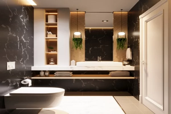 Продажа Виллы 3+1 с Потрясающим Видом на Море в Районе Тепе Алании