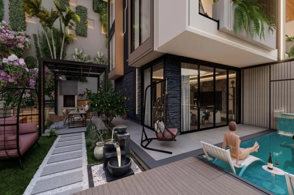 Stunning Sea View 3+1 Villa for Sale in Alanya Tepe Neighborhood