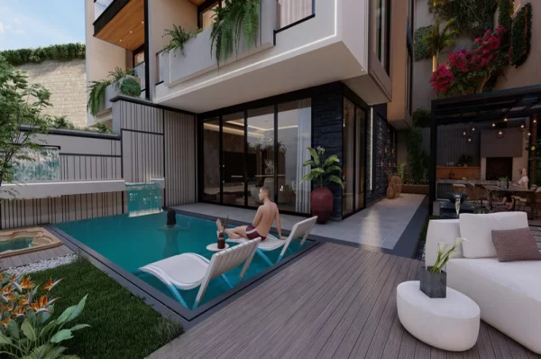 Stunning Sea View 3+1 Villa for Sale in Alanya Tepe Neighborhood