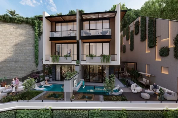 Stunning Sea View 3+1 Villa for Sale in Alanya Tepe Neighborhood