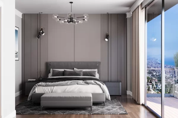 Stunning Sea View 3+1 Villa for Sale in Alanya Tepe Neighborhood