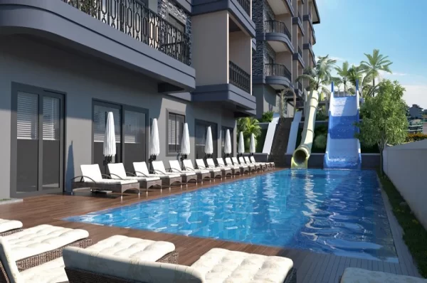 Luxury 1+1 Flat for Sale in Alanya's Oba Neighborhood