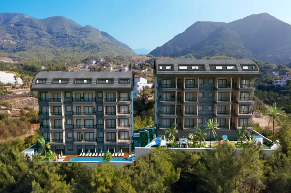 Luxury 1+1 Flat for Sale in Alanya's Oba Neighborhood