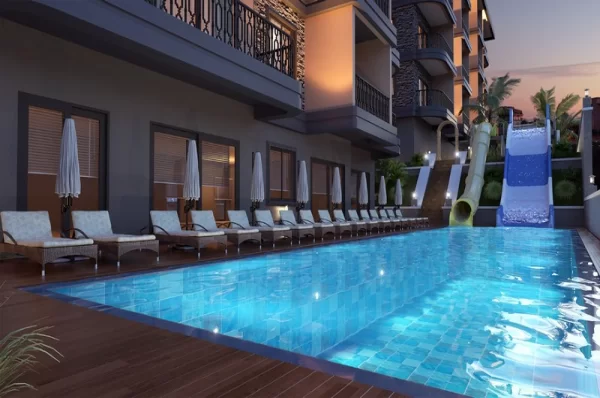 Luxury 1+1 Flat for Sale in Alanya's Oba Neighborhood