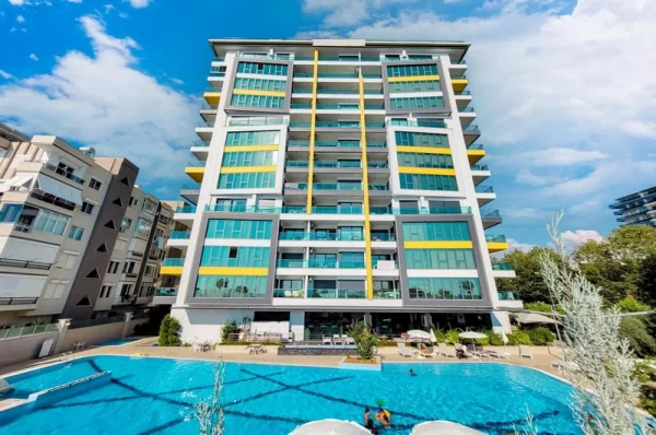 Роскошные Апартаменты с Видом на Море в Алании