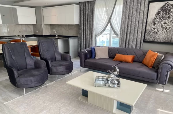 Stunning Sea and Mountain View Reverse Duplex in Alanya