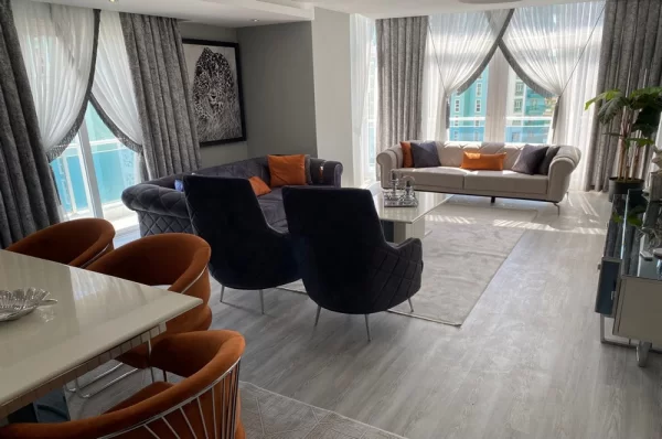 Stunning Sea and Mountain View Reverse Duplex in Alanya