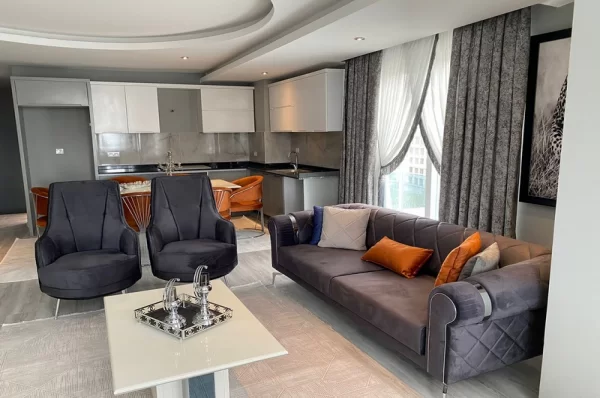 Stunning Sea and Mountain View Reverse Duplex in Alanya