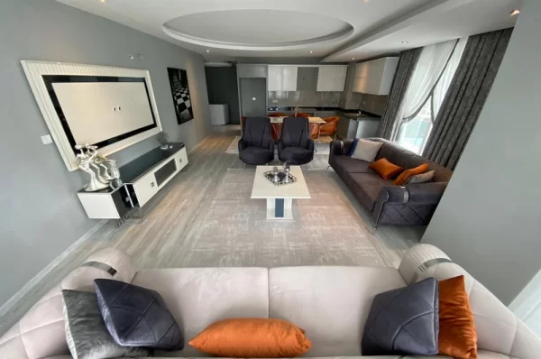 Stunning Sea and Mountain View Reverse Duplex in Alanya