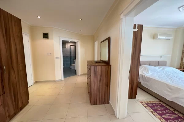 Потрясающие виды на море и город: Роскошные апартаменты 2 плюс 1 в Алании, Махмутлар