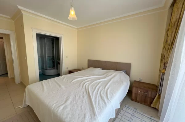 Потрясающие виды на море и город: Роскошные апартаменты 2 плюс 1 в Алании, Махмутлар