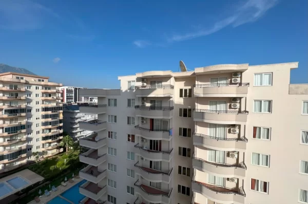 Потрясающие виды на море и город: Роскошные апартаменты 2 плюс 1 в Алании, Махмутлар