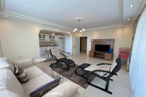 Stunning Sea and City Views: Luxurious 2+1 Apartment in Alanya Mahmutlar