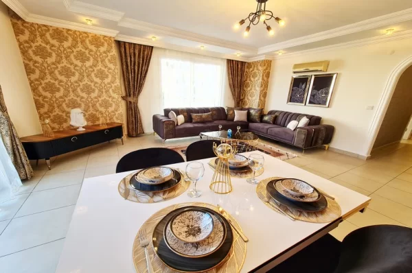 Luxury Living in Mahmutlar: Fully Furnished 2-Bedroom Apartment with Amazing Amenities