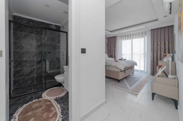 Experience Modern Living in Alanya's Mahmutlar District with this One-Bedroom Apartment