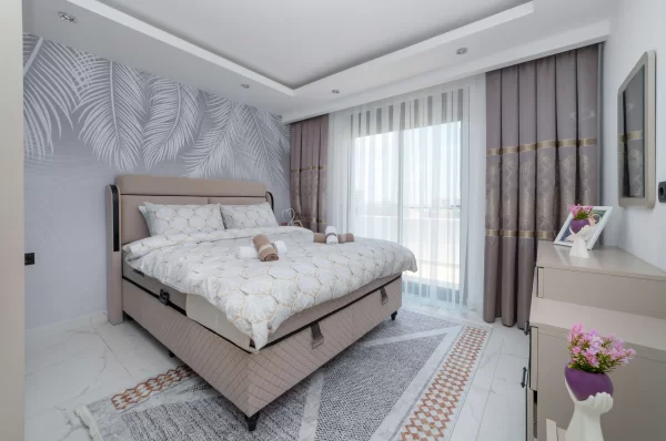 Experience Modern Living in Alanya's Mahmutlar District with this One-Bedroom Apartment