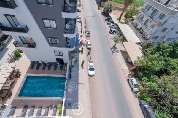 Experience Modern Living in Alanya's Mahmutlar District with this One-Bedroom Apartment
