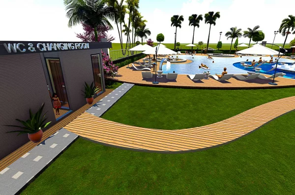 Luxurious 1+1 Apartment for Sale in Alanya's Premier Complex: Experience Modern Living