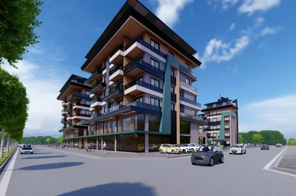 Расслабьтесь в роскоши: апартаменты на продажу в Алании, всего в нескольких шагах от Лазурного моря