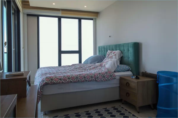 Beachfront Bliss: Fully Furnished 1+1 Apartment with Spectacular Ocean Views