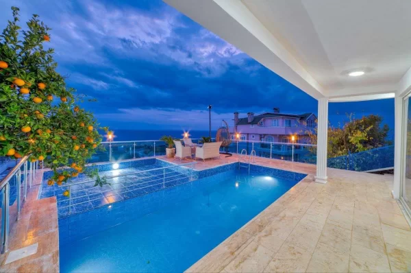 Experience Unparalleled Luxury Living in this Exquisite 5+1 Villa with Private Pool and Sea View