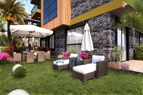 Luxury 2+1 Ground Floor Duplex in Alanya: Elegant Living at Its Finest