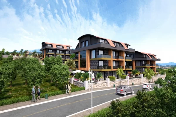 Luxury 2+1 Ground Floor Duplex in Alanya: Elegant Living at Its Finest