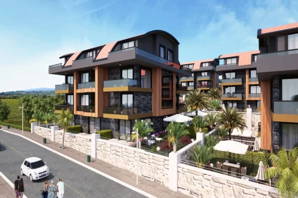 Luxury 2+1 Ground Floor Duplex in Alanya: Elegant Living at Its Finest