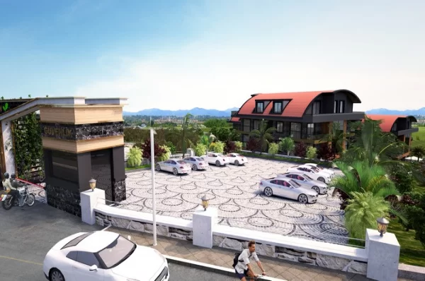 Luxury 2+1 Ground Floor Duplex in Alanya: Elegant Living at Its Finest