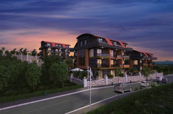 Luxury 2+1 Ground Floor Duplex in Alanya: Elegant Living at Its Finest