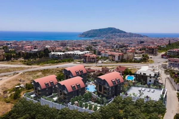 Luxury 2+1 Ground Floor Duplex in Alanya: Elegant Living at Its Finest