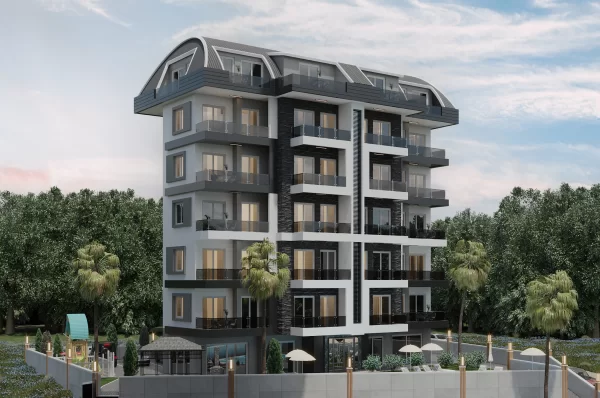 Epitome of Flawless Architecture New Brand Real Estate Project in Center of Alanya