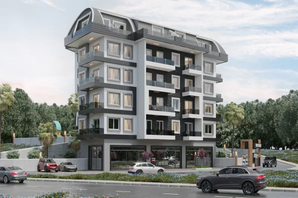 Epitome of Flawless Architecture New Brand Real Estate Project in Center of Alanya