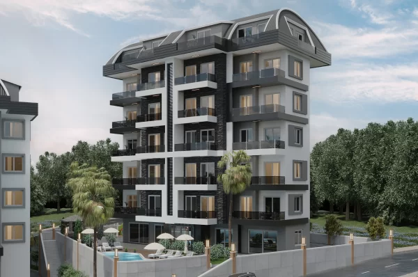 Epitome of Flawless Architecture New Brand Real Estate Project in Center of Alanya