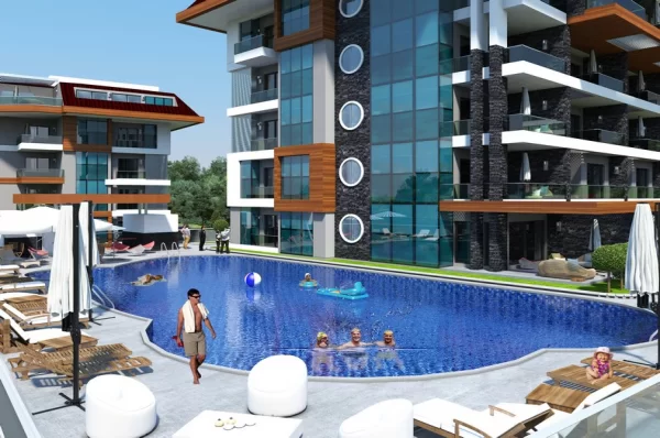 Invest in Excellence with Multiple Option Flats in the Most Preferred Area of ​​Alanya