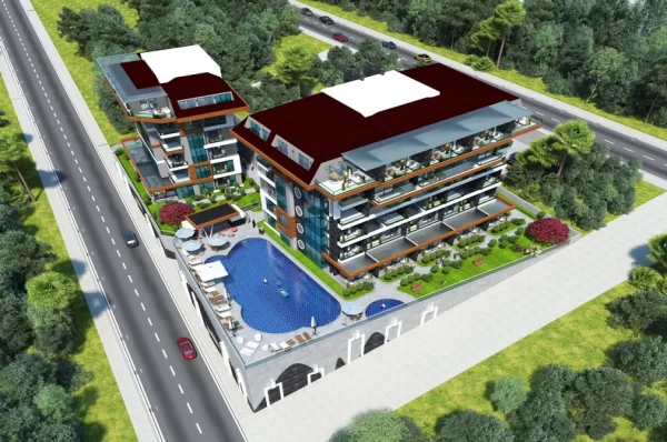 Invest in Excellence with Multiple Option Flats in the Most Preferred Area of ​​Alanya