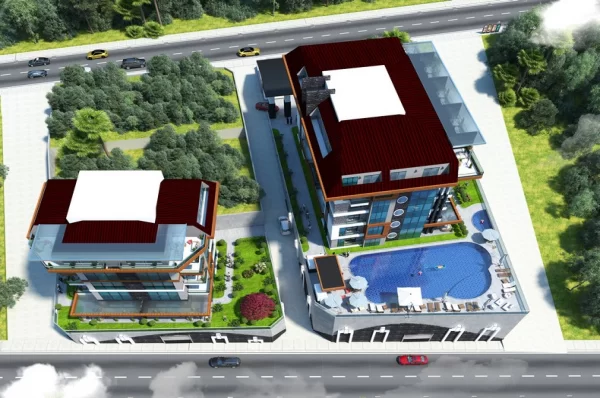 Invest in Excellence with Multiple Option Flats in the Most Preferred Area of ​​Alanya